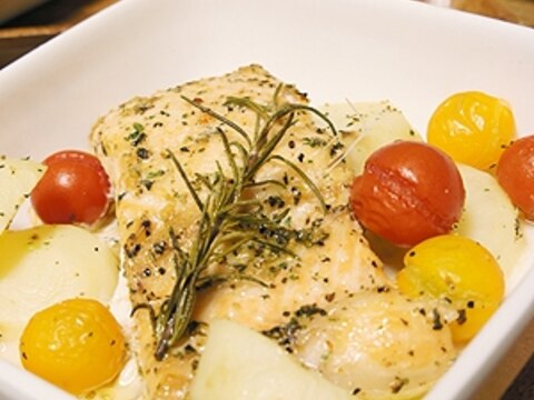 とっても簡単♪サーモンのオーブン焼き